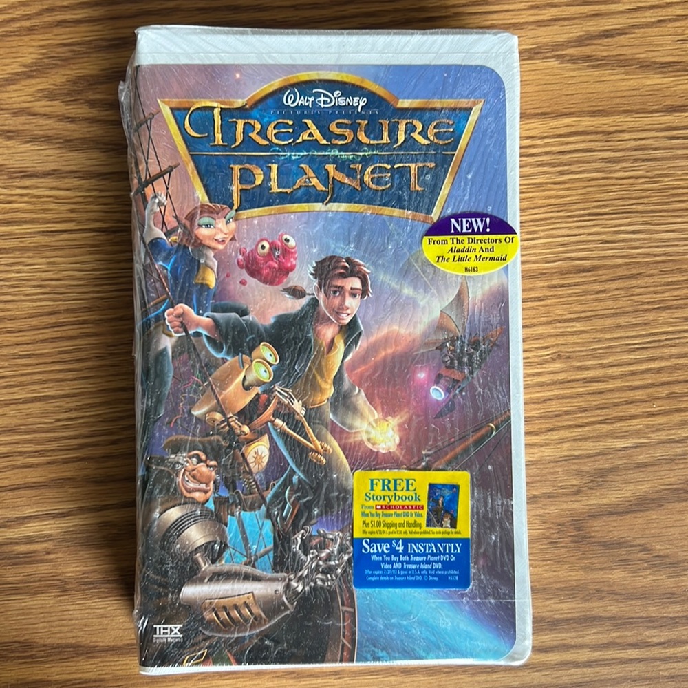 Disney VHS treasure planet movie